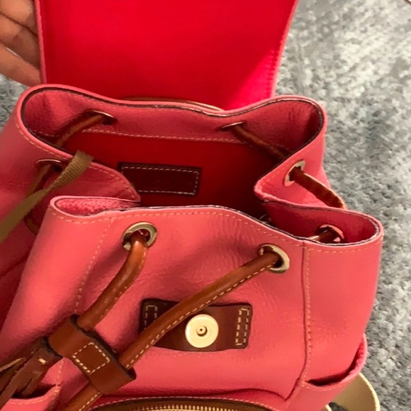 Dooney & Bourke Coral Leather Backpack medium - Picture 2 of 5